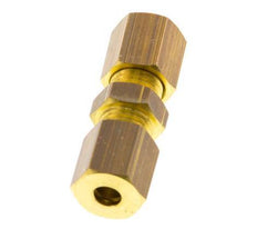 4mm Brass Straight Compression Fitting 150 Bar DIN EN 1254-2 [2 Pieces]