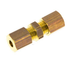 4mm Brass Straight Compression Fitting 150 Bar DIN EN 1254-2 [2 Pieces]