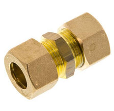 14mm Brass Straight Compression Fitting 89 Bar DIN EN 1254-2