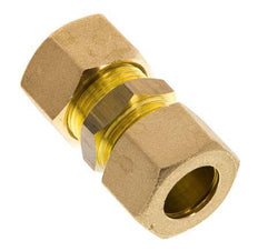 14mm Brass Straight Compression Fitting 89 Bar DIN EN 1254-2