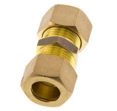 15mm Brass Straight Compression Fitting 82 Bar DIN EN 1254-2