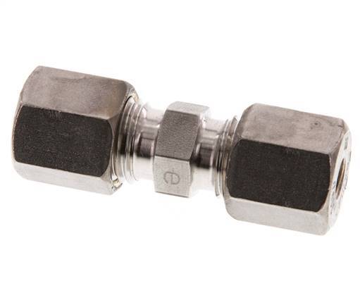 6S Stainless steel Straight Compression Fitting 630 Bar DIN 2353