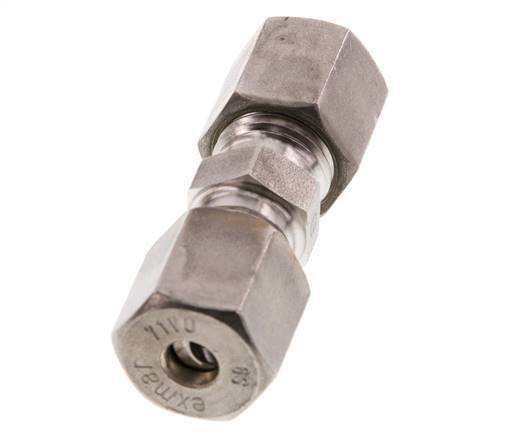6S Stainless steel Straight Compression Fitting 630 Bar DIN 2353