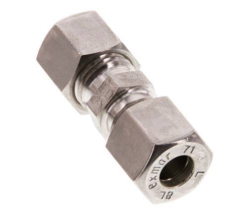 8L Stainless steel Straight Compression Fitting 315 Bar DIN 2353