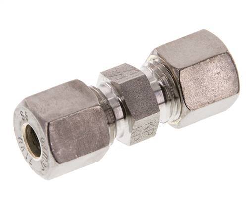 8S Stainless steel Straight Compression Fitting 630 Bar DIN 2353