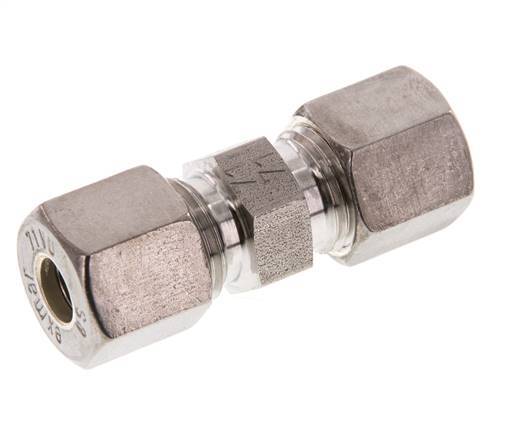 8S Stainless steel Straight Compression Fitting 630 Bar DIN 2353