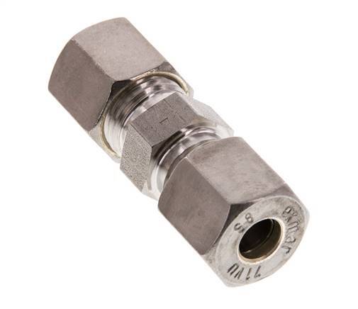 8S Stainless steel Straight Compression Fitting 630 Bar DIN 2353