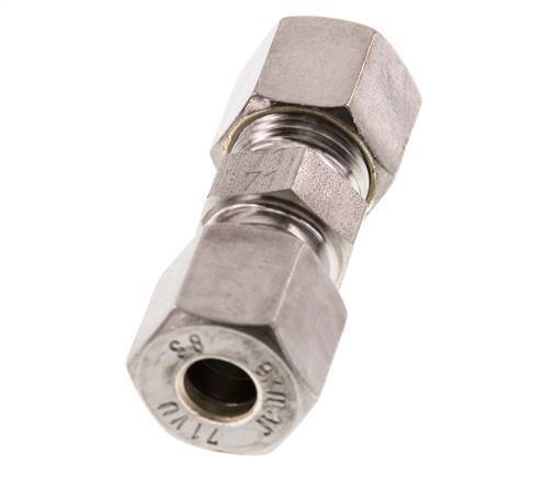 8S Stainless steel Straight Compression Fitting 630 Bar DIN 2353