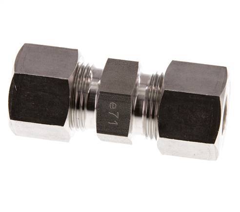 12S Stainless steel Straight Compression Fitting 630 Bar DIN 2353