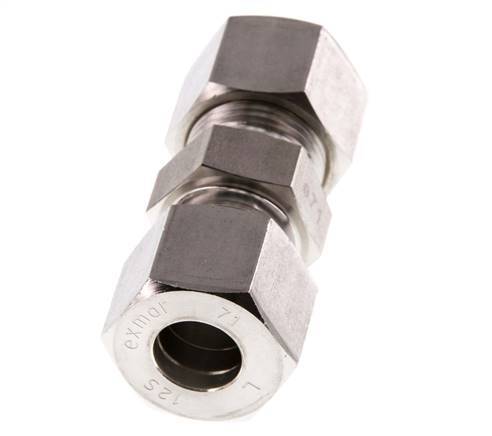 12S Stainless steel Straight Compression Fitting 630 Bar DIN 2353