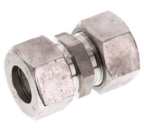 18L Stainless steel Straight Compression Fitting 315 Bar DIN 2353