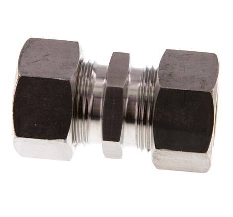 22L Stainless steel Straight Compression Fitting 160 Bar DIN 2353