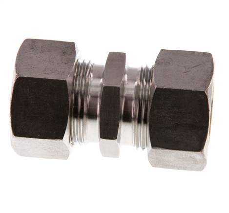 22L Stainless steel Straight Compression Fitting 160 Bar DIN 2353