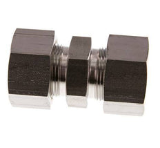 25S Stainless steel Straight Compression Fitting 400 Bar DIN 2353