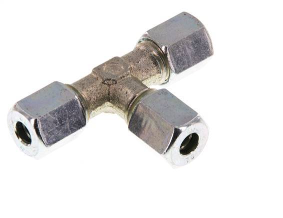 6L Zinc plated Steel Tee Cutting Ring 315 Bar DIN 2353