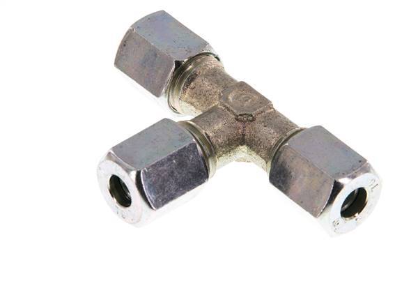 6L Zinc plated Steel Tee Cutting Ring 315 Bar DIN 2353