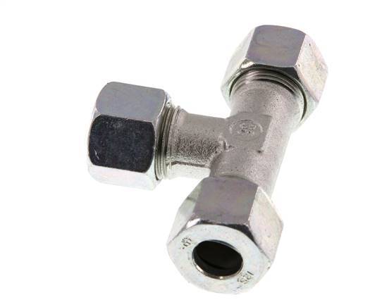 12S Zinc plated Steel Tee Cutting Ring 630 Bar DIN 2353