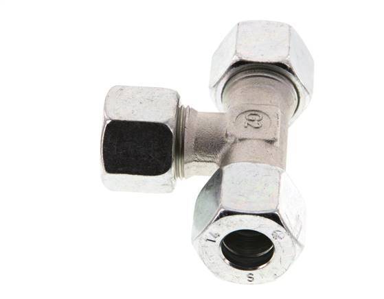 14S Zinc plated Steel Tee Cutting Ring 630 Bar DIN 2353