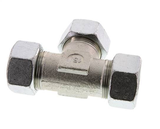 30S Zinc plated Steel Tee Cutting Ring 400 Bar DIN 2353