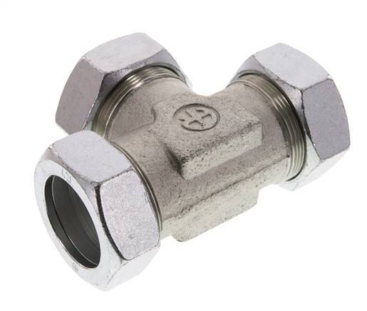 42L Zinc plated Steel Tee Cutting Ring 160 Bar DIN 2353