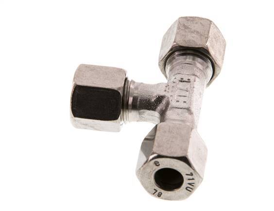 8L Stainless steel Tee Cutting Ring 315 Bar DIN 2353