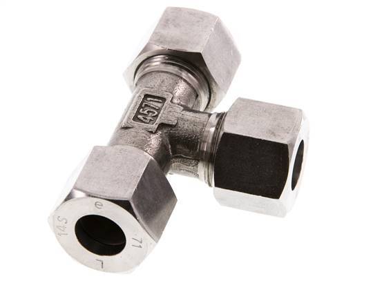 14S Stainless steel Tee Cutting Ring 630 Bar DIN 2353