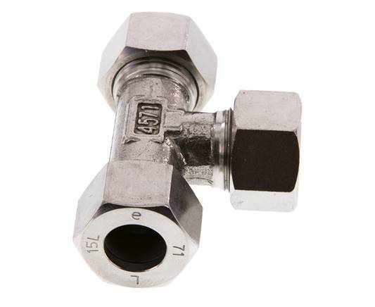 15L Stainless steel Tee Cutting Ring 315 Bar DIN 2353