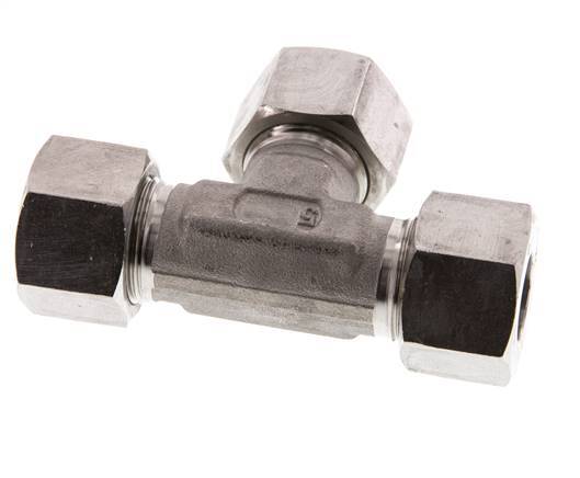 16S Stainless steel Tee Cutting Ring 400 Bar DIN 2353