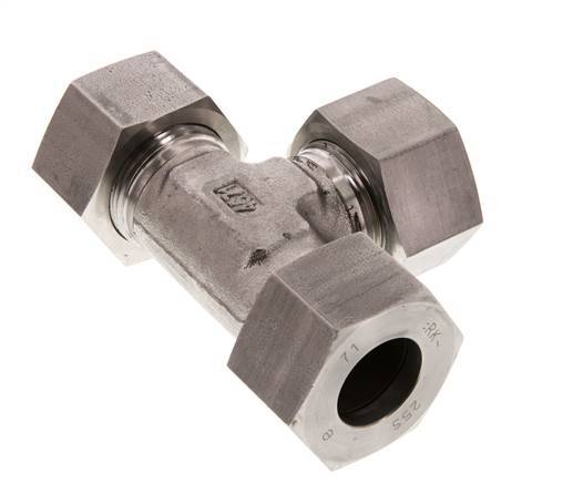 25S Stainless steel Tee Cutting Ring 400 Bar DIN 2353