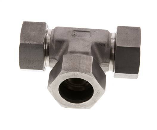 28L Stainless steel Tee Cutting Ring 160 Bar DIN 2353