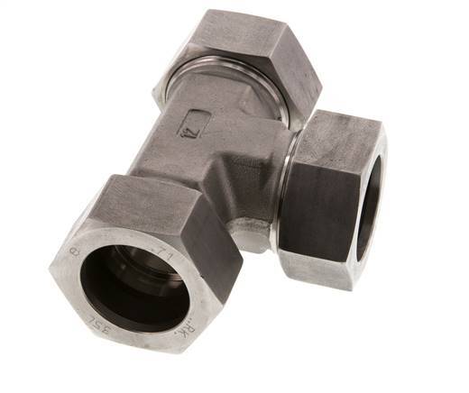 35L Stainless steel Tee Cutting Ring 160 Bar DIN 2353