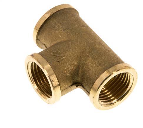 G 1/2'' Brass Tee 16 Bar