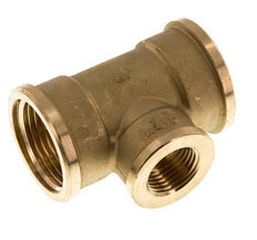 Rp 1'' x Rp 1/2'' Brass Tee 16 Bar