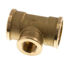 Rp 1'' x Rp 1/2'' Brass Tee 16 Bar