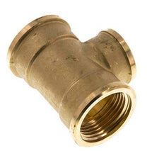 Rp 1'' x Rp 3/4'' Brass Tee 16 Bar