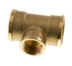 Rp 1'' x Rp 3/4'' Brass Tee 16 Bar