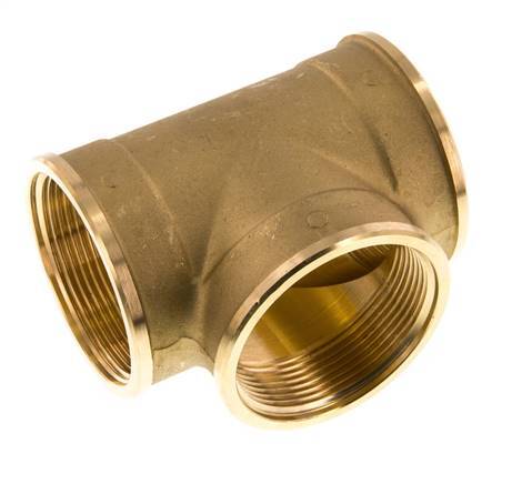 G 2'' Brass Tee 16 Bar