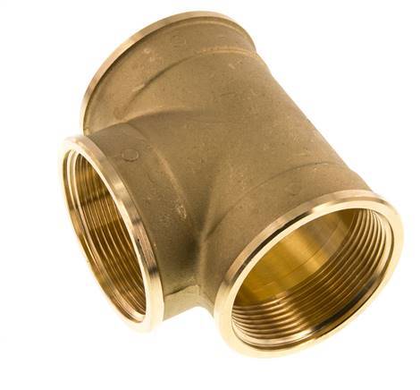 G 2'' Brass Tee 16 Bar