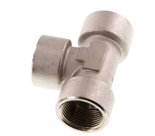 G 3/4'' Nickel plated Brass Tee 16 Bar