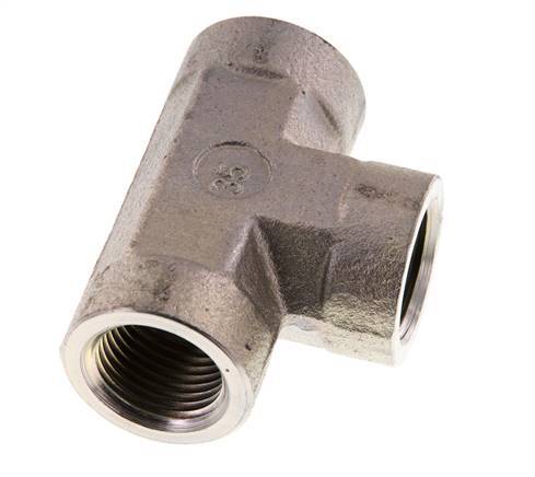 G 1/2'' Zinc plated Steel Tee 225 Bar - Hydraulic