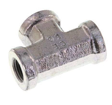 G 1/8'' Zinc plated Steel Tee 350 Bar - Hydraulic