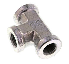 G 1/8'' Zinc plated Steel Tee 350 Bar - Hydraulic