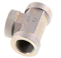 G 1'' Zinc plated Steel Tee 160 Bar - Hydraulic