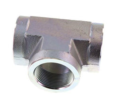 G 1 1/2'' Zinc plated Steel Tee 160 Bar - Hydraulic