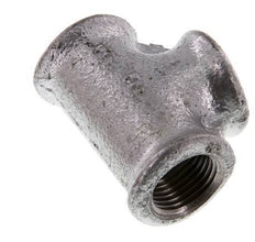 Rp 1/2'' Zinc plated Cast iron Tee 25 Bar [5 Pieces]