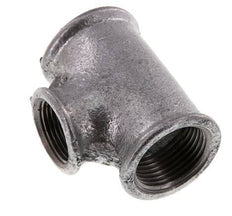 Rp 1'' x Rp 3/4'' Zinc plated Cast iron Tee 25 Bar [2 Pieces]