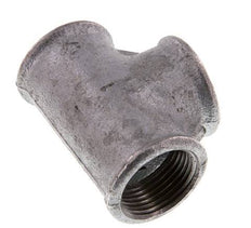 Rp 1'' Zinc plated Cast iron Tee 25 Bar [2 Pieces]