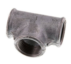 Rp 1'' Zinc plated Cast iron Tee 25 Bar [2 Pieces]