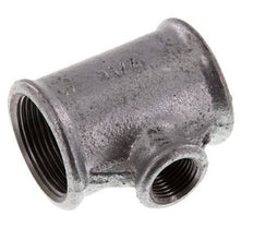 Rp 1 1/4'' x Rp 1/2'' Zinc plated Cast iron Tee 25 Bar