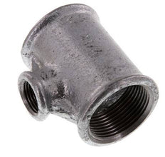 Rp 1 1/4'' x Rp 1/2'' Zinc plated Cast iron Tee 25 Bar